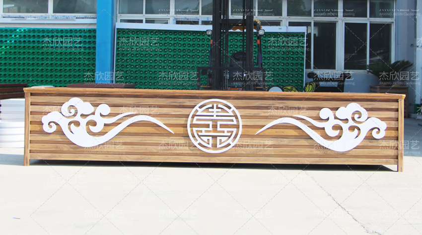 鋁合金花箱為什么要使用木紋？