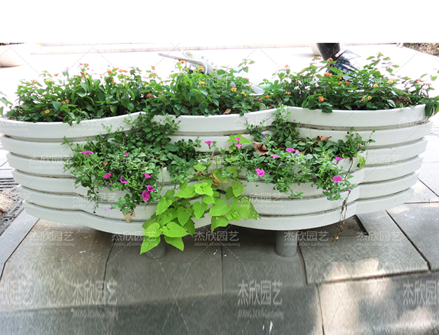 PVC3+2藝術花箱