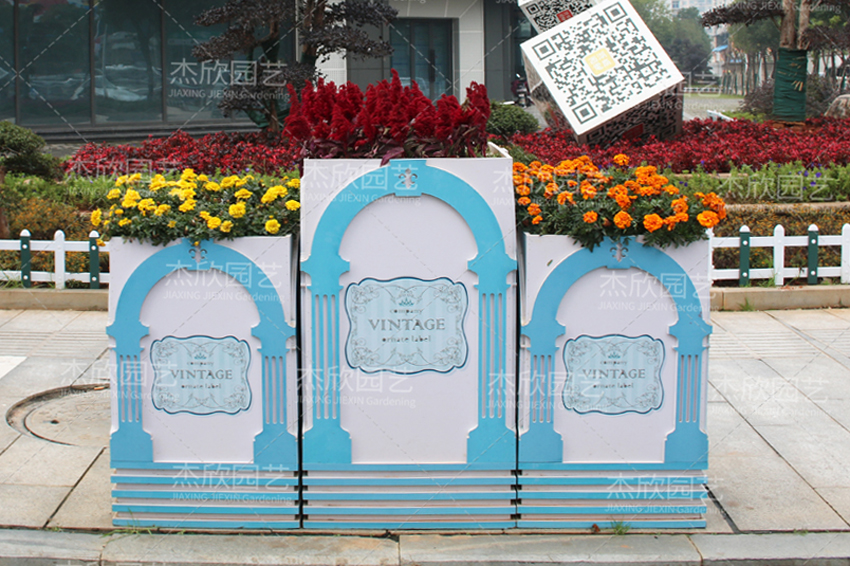 組合花箱在戶外使用得多嗎？