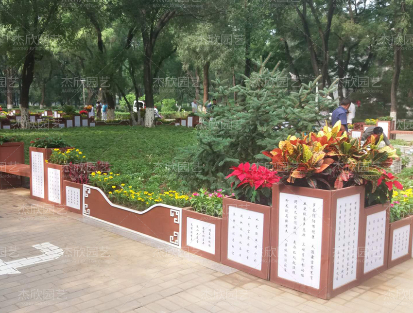 PVC高低花箱造型美觀嗎？