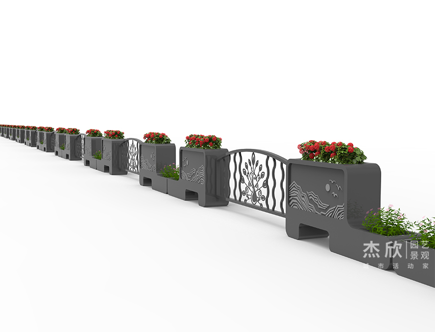 【印象洱?！坎讳P鋼花箱